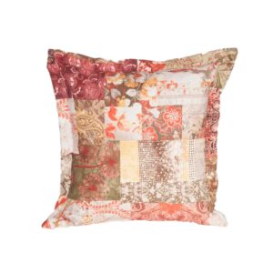 Patchwork Desenli 45x45 Kare Kırlent