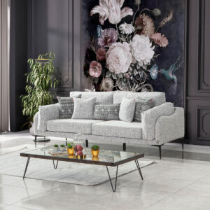 Mia Üçlü Koltuk Gri