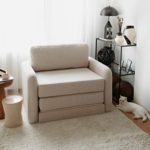 NEST Yataklı Tekli Koltuk | Beyaz