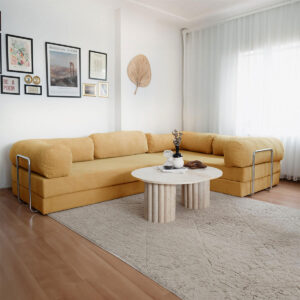 NOOK Modüler L Köşe Koltuk | Sarı