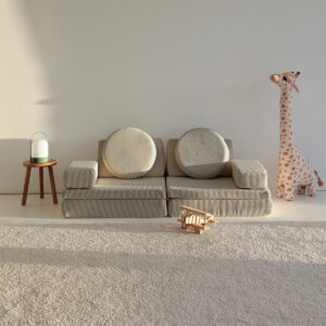 PUZZLE Gri Çocuk Oyun Koltuğu | evoKido