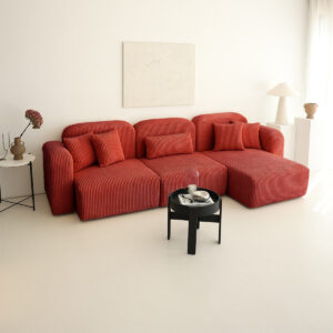 CUBO Modüler Köşe Koltuk |  Vişne