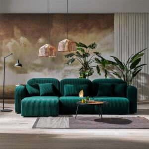 CUBO Modüler Köşe Koltuk |  Yeşil