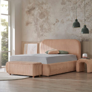 GOYA Baza Başlık Yatak Takımı Pembe